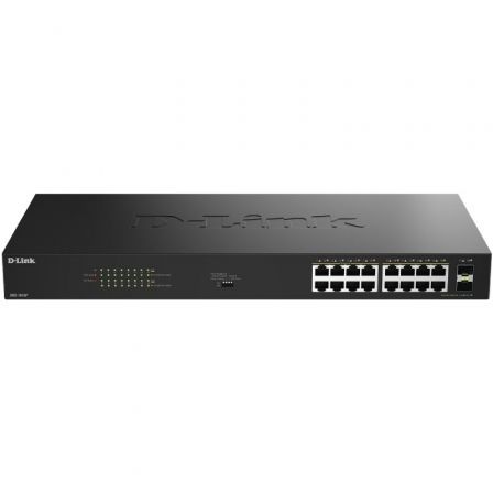 D-LINK SWITCH 16 PUERTOS 10/100/1Gbit w/2 SFP PoE D-LINK SWITCH 16 PUERTOS 10/100/1Gbit w/2 SFP PoE